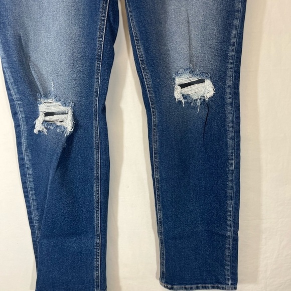 NWT KanCan - Women's Sultana High Rise Slim Straight Jean Medium Wash Size 13/30 - Picture 10 of 11
